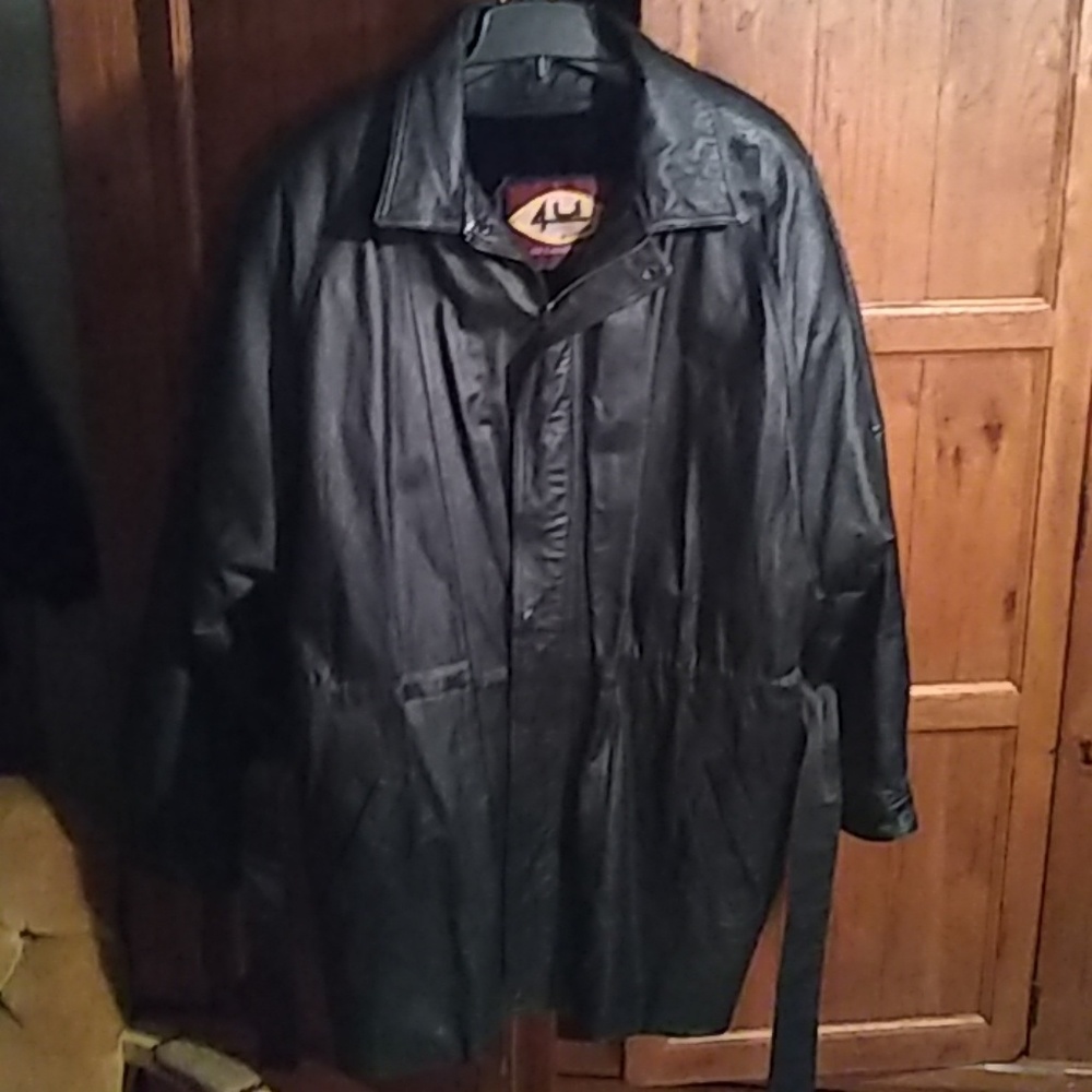 Mens 3Xl Leather Coat